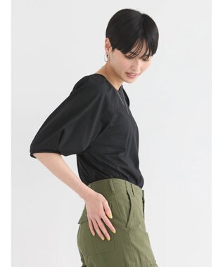 AMERICAN HOLIC パフスリーブカットプルオーバー Black