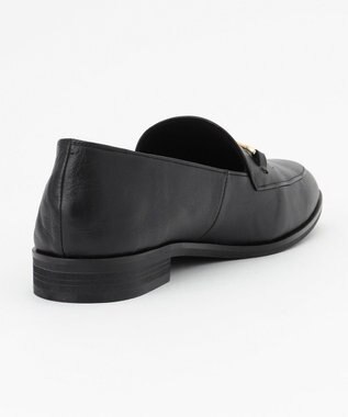 23区 ビットソフト ローファー ブラック系