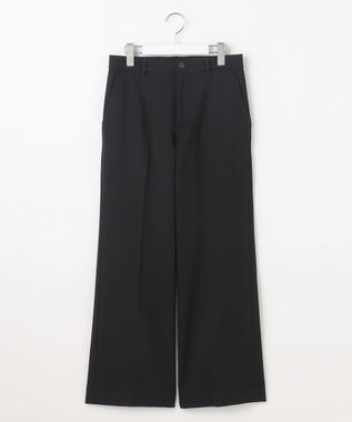 自由区 S 【WEB限定カラーあり・撥水加工・洗える】TRギャバストレート パンツ [WEB限定]ブラック