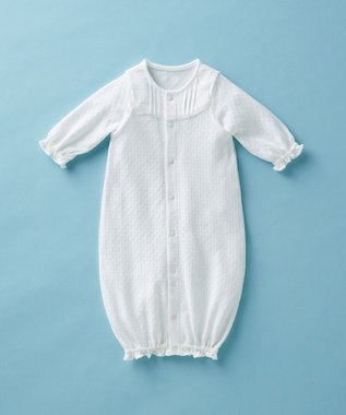 MIKI HOUSE HOT BISCUITS 【ミキハウス】【50-60cm】セレモニードレスセット【秋冬向け】【箱入】 白