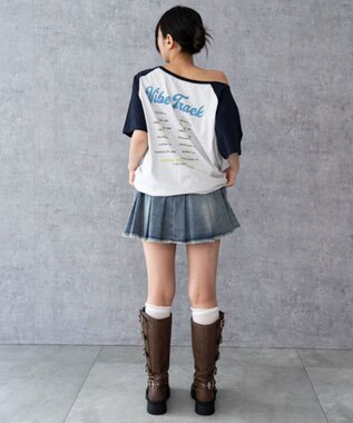 WEGO ２WAYグラフィックワンショルBIGT 柄10