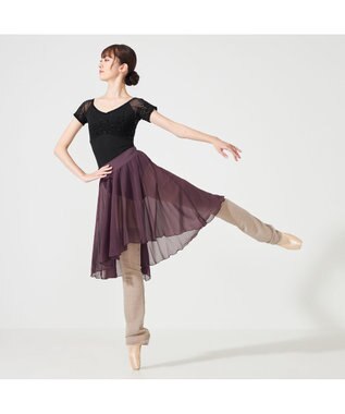 Chacott ◎【Nela ライン】レッグウォーマー グレージュ