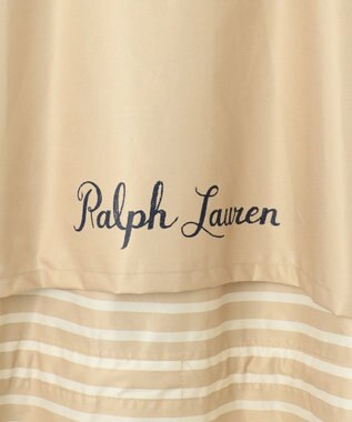 MOONBAT POLO RALPH LAUREN レインポンチョ 透湿撥水 マリンボーダー ベージュ