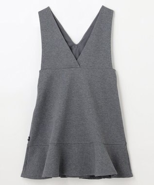 組曲 KIDS 【150-160㎝】【前後着用可】2WAY ジャンスカ チャコール