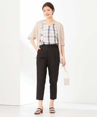 ANY SIS L 【UVケア】アイスタッチ カーディガン ライトベージュ