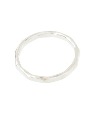 AMERICAN HOLIC 5SET ニュアンスメタルリング Silver