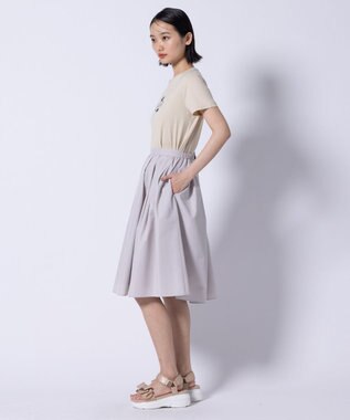 TOCCA HALLMARK FLOCKY LOGO TEE Tシャツ ベージュ系