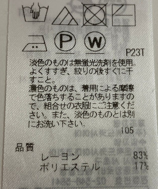 ONWARD Reuse Park 【自由区】ニット春夏 ネイビー