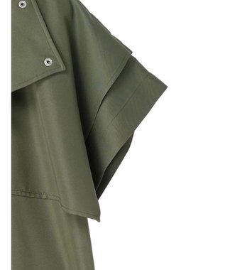 Green Parks ・ＥＬＥＮＣＡＲＥ　ＤＵＥ　トレンチロングベスト Khaki