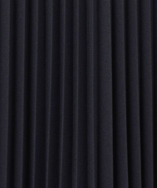 ANY SIS L 【洗える】ノーブルプリーツ ワンピース ネイビー