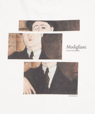 WEGO ARTCOLLECTIONプリントT（SS） ホワイト