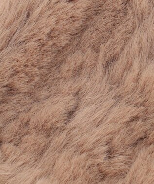 ANY ファーハンドグローブ ベージュ