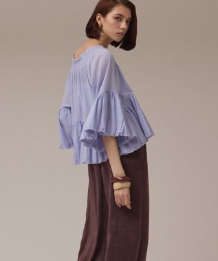 GRACE CONTINENTAL バルーンカフタントップ