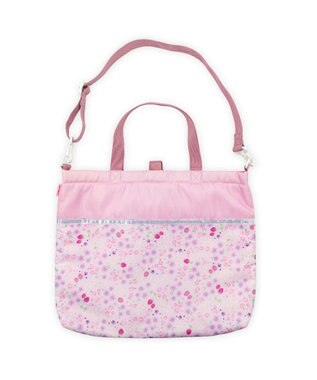 Mother garden マザーガーデン 野いちご レッスンバッグ 《小花いちご柄》 小花いちご柄