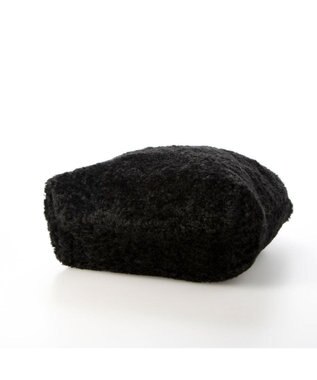 UNBILLION カシュカシュ cachecache / 下がりグログランボアトートバッグ ブラック