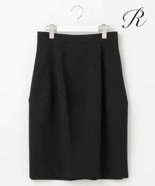 23区 【R(アール)】ダブルクロス バルーンシルエットスカート ブラック系