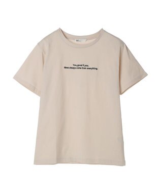 CRAFT STANDARD BOUTIQUE UVカット / You good if you TEE Ivory