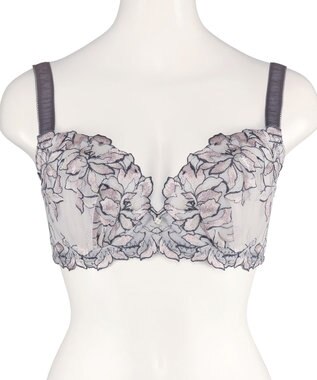 San-ai Resort（三愛水着楽園） エレガントコレクション【2411】単品ブラHIカップ 【northerly】 グレー