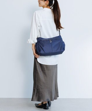 ACE BAGS & LUGGAGE Kanana project COLLECTION シェリ ショルダーバッグ 横L 17944 カナナプロジェクト コレクション ネイビー