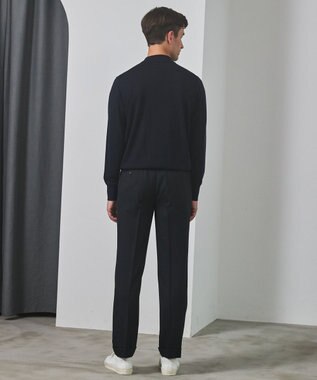 GOTAIRIKU セットアップカラー有【洗える/ストレッチ/シワになりにくい】ZERO TRIA ウォッシャブルパンツ(25年モデル) ネイビー(セットアップジャケット有)