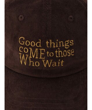 AMERICAN HOLIC コーデュロイロゴＣＡＰ Brown