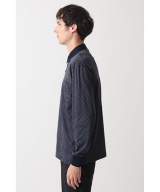 DAKS バイヤスチェック スムースポロ ブラック