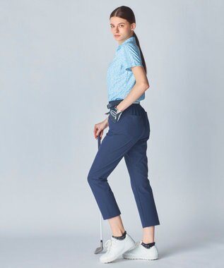 FILA GOLF／marie claire 【Marie claire sports】【4L～6Lサイズ】美楽イージーパンツ ネイビー