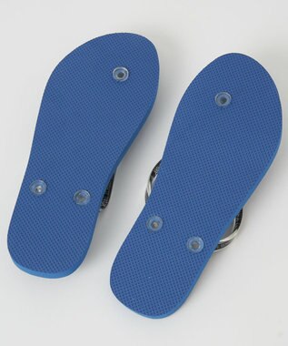 BEAMS SCHOOL ビーチサンダル ブルー