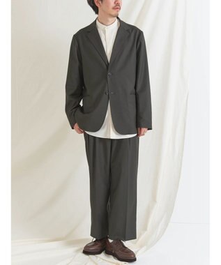 CRAFT STANDARD BOUTIQUE Ｔ／Ｒバンドカラーシャツ Ivory