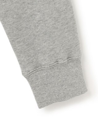 J.PRESS MEN 【WEB限定】J刺繍ハーフジップスウェット ライトグレー系