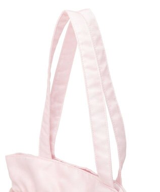 Maison de FLEUR オーガンジーダブルリボンギャザートート Light Pink