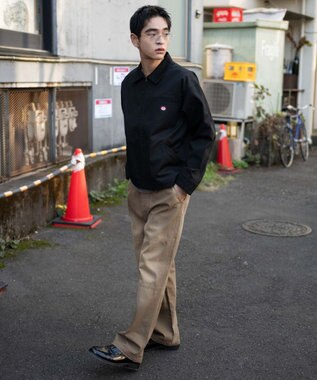 WEGO 別注RED　KAPワークZIPブルゾン ブラック