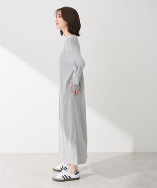 Green Parks ＳＥＴ２点シアーナイロンベスト＋リブワンピース Gray