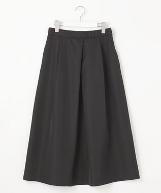 自由区 【洗える】タフタタック スカート ブラック