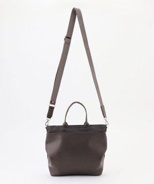 Y'SACCS シルキーリュクス2WAYトートバッグ ダークチョコ