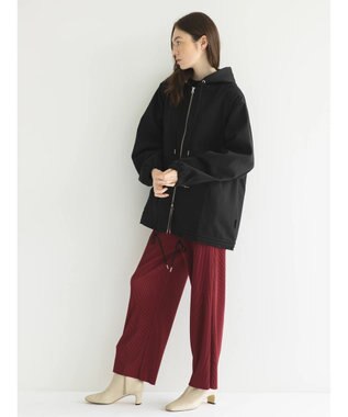 CRAFT STANDARD BOUTIQUE カットプリーツパンツ Bordeaux