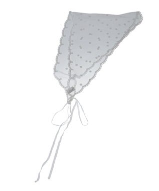 earth music&ecology ドットレースバブーシュカ Ivory