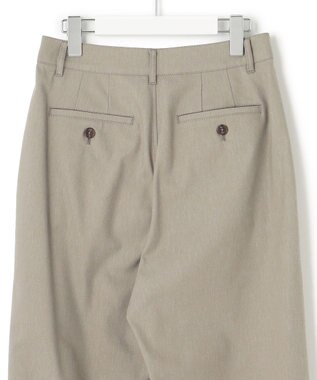 23区 【洗える】スラブツイルストレッチ ベイカー パンツ カーキ系