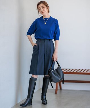 23区 【VIOLAｄ’ORO】レザー ワンショルダー バッグ ブラック系