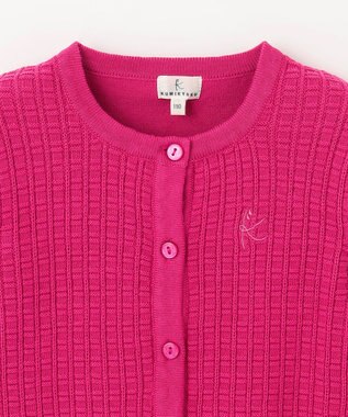 組曲 KIDS 【110-140cm】クラシック カーディガン ラズベリー系