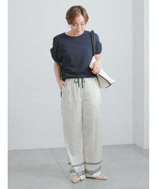 Te chichi 【多機能】ターンバックTEE ネイビー