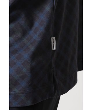 DAKS バイヤスチェック スムースポロ ブラック