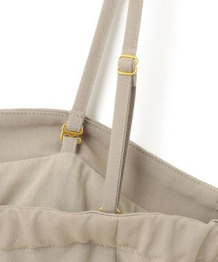 UNFILO L 【洗える/ストレッチ】イージーチノビスチェ ベージュ