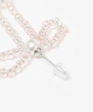 WEGO Lビーズリボンピアス 柄2