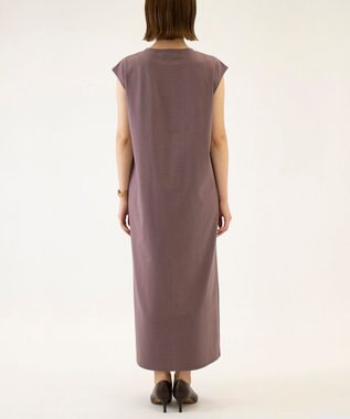 KASHIYAMA ハイゲージジャージーワンピース モーブ