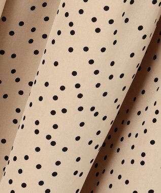 ANY 【セットアイテム】ニットベスト×ワンピース SET ベージュ×ベージュドット