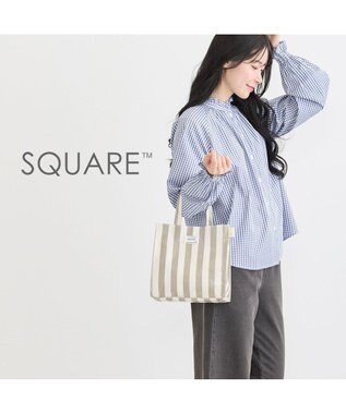 ROOTOTE 3530【ルートート】EU.スクエア.ラミネート-W 04：グレー・ホワイト