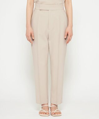 uncrave プルーフダブルクロス テーパード パンツ グレージュ