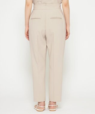 uncrave プルーフダブルクロス テーパード パンツ グレージュ