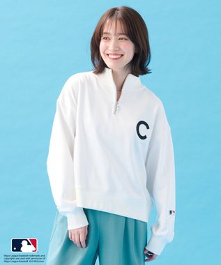 【洗濯機可/UVケア】MLB/メジャーリーグベースボール ジップスウェット